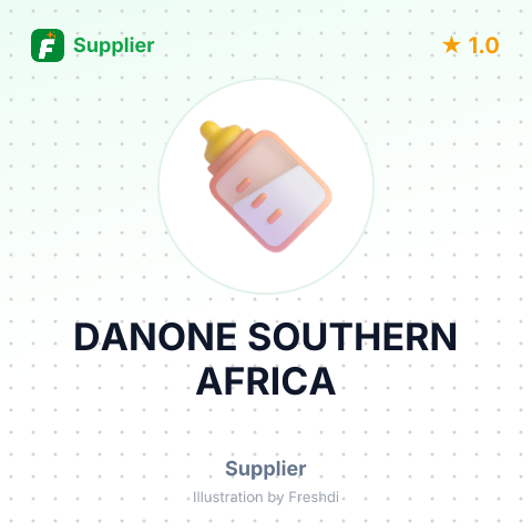 DANONE SOUTHERN AFRICA – summary card, no photo uploaded yet