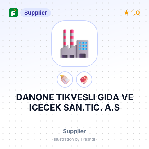 DANONE TIKVESLI GIDA VE ICECEK SAN.TIC. A.S – summary card, no photo uploaded yet