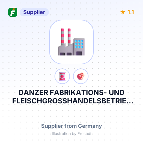 DANZER FABRIKATIONS- UND FLEISCHGROSSHANDELSBETRIEB E.K. – summary card, no photo uploaded yet