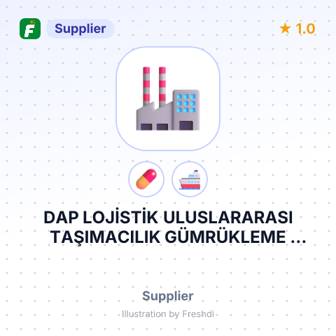 DAP LOJİSTİK ULUSLARARASI TAŞIMACILIK GÜMRÜKLEME İTHALAT İHRACAT SANAYİ VE TİCARET LİMİTED ŞİRKETİ – summary card, no photo uploaded yet