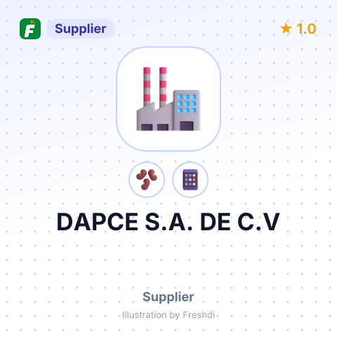 DAPCE S.A. DE C.V – summary card, no photo uploaded yet