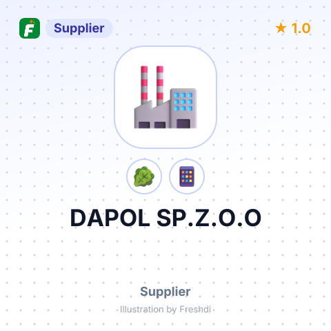 DAPOL SP.Z.O.O – summary card, no photo uploaded yet