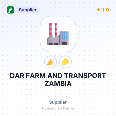 DAR FARM AND TRANSPORT ZAMBIA – summary card, no photo uploaded yet