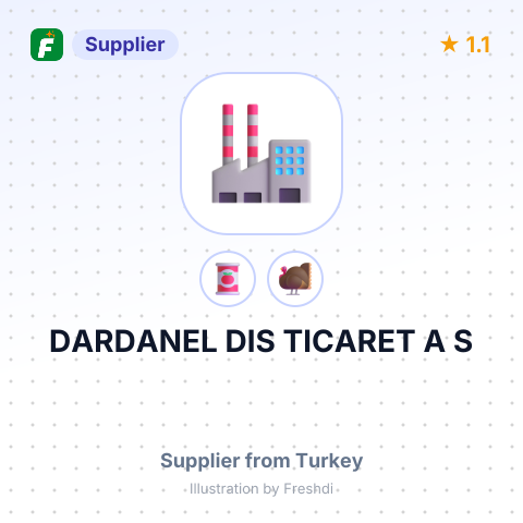 DARDANEL DIS TICARET A S – summary card, no photo uploaded yet