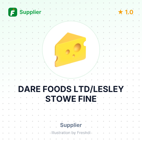 DARE FOODS LTD/LESLEY STOWE FINE – summary card, no photo uploaded yet