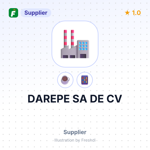 DAREPE SA DE CV – summary card, no photo uploaded yet