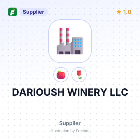 DARIOUSH WINERY LLC – summary card, no photo uploaded yet
