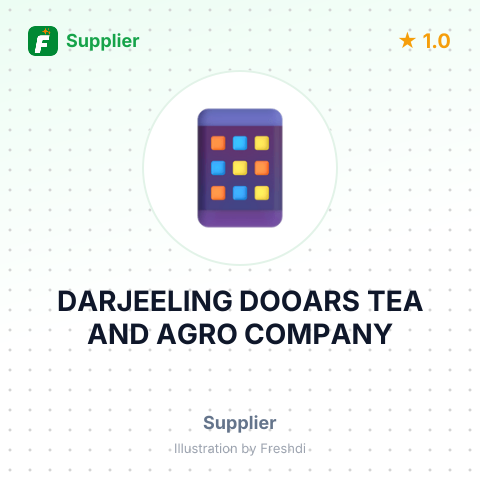 DARJEELING DOOARS TEA AND AGRO COMPANY – summary card, no photo uploaded yet