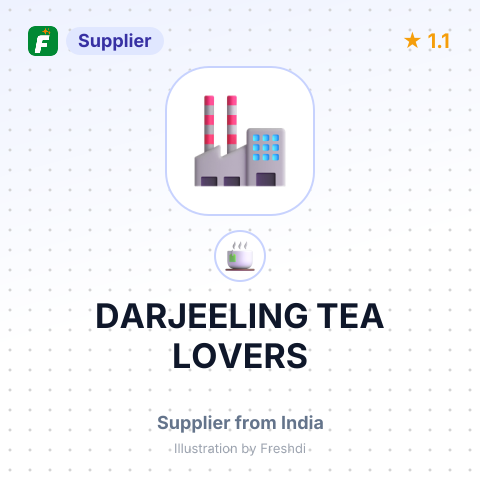 DARJEELING TEA LOVERS – summary card, no photo uploaded yet