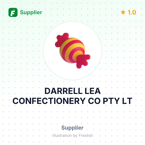 DARRELL LEA CONFECTIONERY CO PTY LT – summary card, no photo uploaded yet