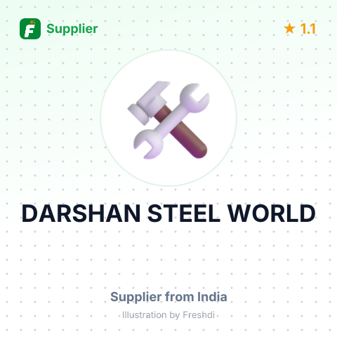 DARSHAN STEEL WORLD – summary card, no photo uploaded yet