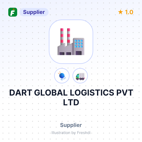 DART GLOBAL LOGISTICS PVT LTD – summary card, no photo uploaded yet