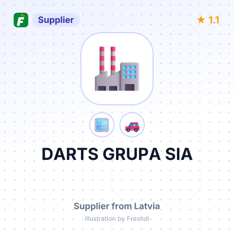 DARTS GRUPA SIA – summary card, no photo uploaded yet