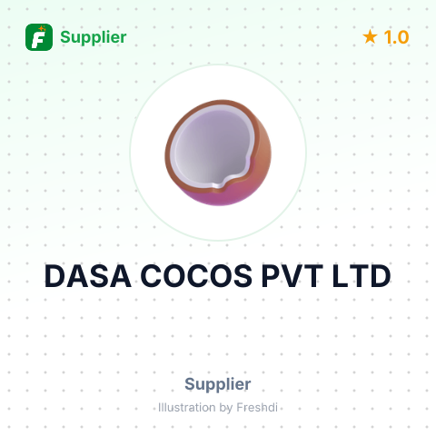 DASA COCOS PVT LTD – summary card, no photo uploaded yet