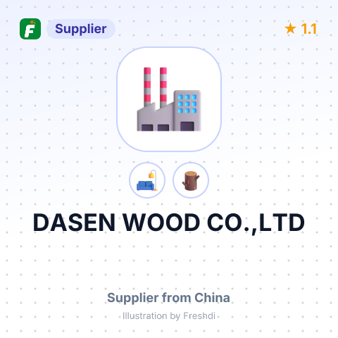 DASEN WOOD CO.,LTD – summary card, no photo uploaded yet