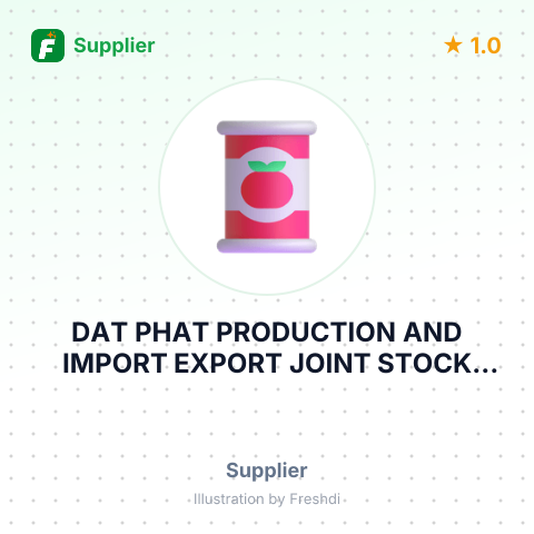 DAT PHAT PRODUCTION AND IMPORT EXPORT JOINT STOCK COMPANY – summary card, no photo uploaded yet