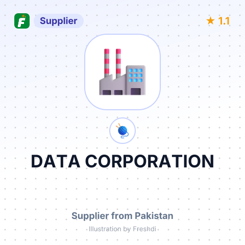 DATA CORPORATION – summary card, no photo uploaded yet
