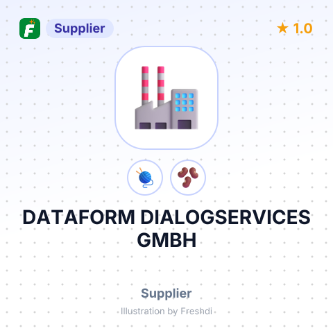 DATAFORM DIALOGSERVICES GMBH – summary card, no photo uploaded yet