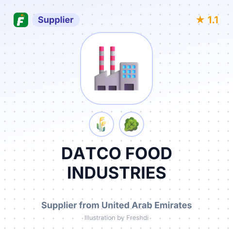 DATCO FOOD INDUSTRIES – summary card, no photo uploaded yet