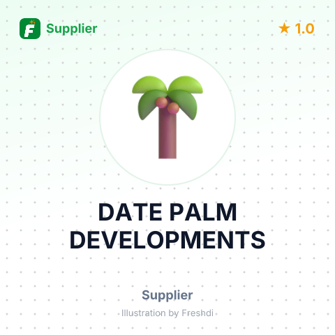 DATE PALM DEVELOPMENTS – summary card, no photo uploaded yet