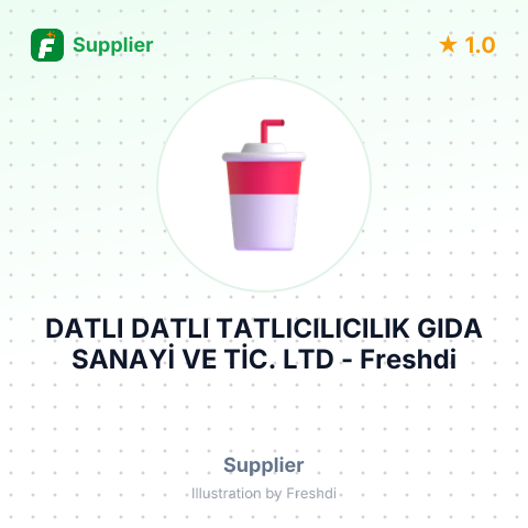 DATLI DATLI TATLICILICILIK GIDA SANAYİ VE TİC. LTD – summary card, no photo uploaded yet