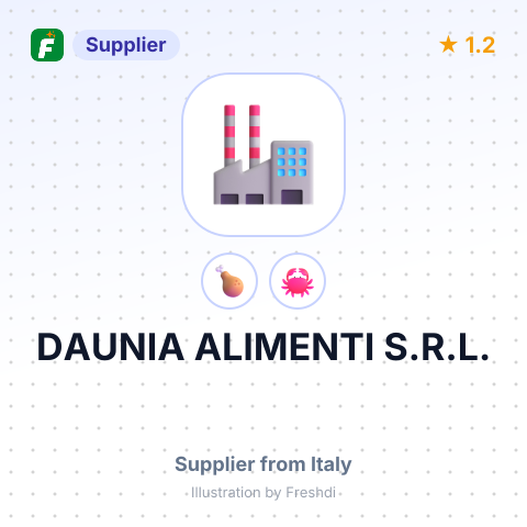 DAUNIA ALIMENTI S.R.L. – summary card, no photo uploaded yet