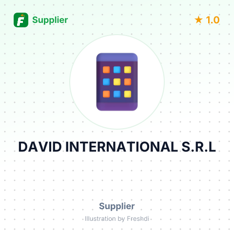 DAVID INTERNATIONAL S.R.L – summary card, no photo uploaded yet