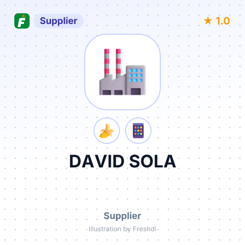 DAVID SOLA – summary card, no photo uploaded yet