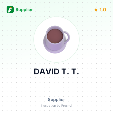 DAVID T. T. – summary card, no photo uploaded yet