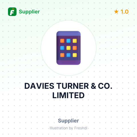 DAVIES TURNER & CO. LIMITED – summary card, no photo uploaded yet
