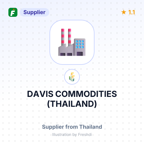 DAVIS COMMODITIES (THAILAND) – summary card, no photo uploaded yet