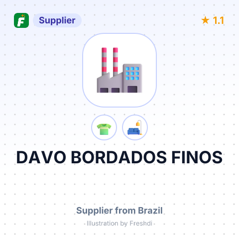 DAVO BORDADOS FINOS – summary card, no photo uploaded yet