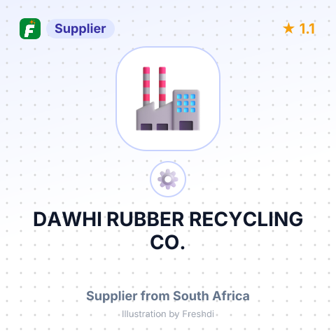 DAWHI RUBBER RECYCLING CO. – summary card, no photo uploaded yet