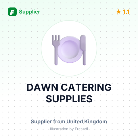 DAWN CATERING SUPPLIES – summary card, no photo uploaded yet