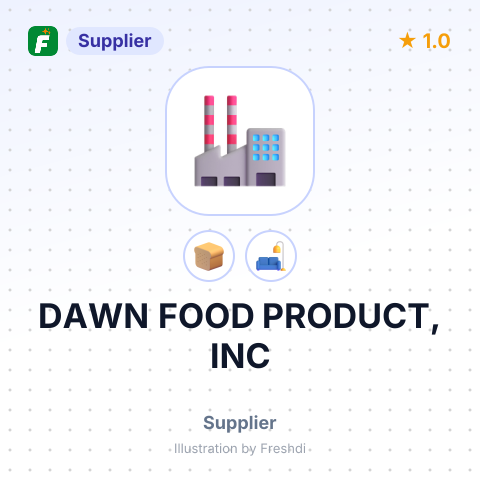 DAWN FOOD PRODUCT, INC – summary card, no photo uploaded yet