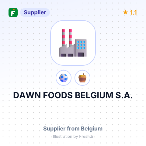 DAWN FOODS BELGIUM S.A. – summary card, no photo uploaded yet