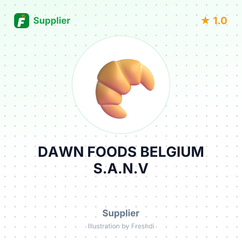 DAWN FOODS BELGIUM S.A.N.V – summary card, no photo uploaded yet