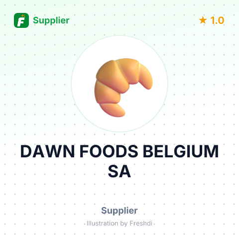 DAWN FOODS BELGIUM SA – summary card, no photo uploaded yet