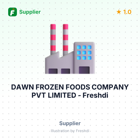 DAWN FROZEN FOODS COMPANY PVT LIMITED – summary card, no photo uploaded yet
