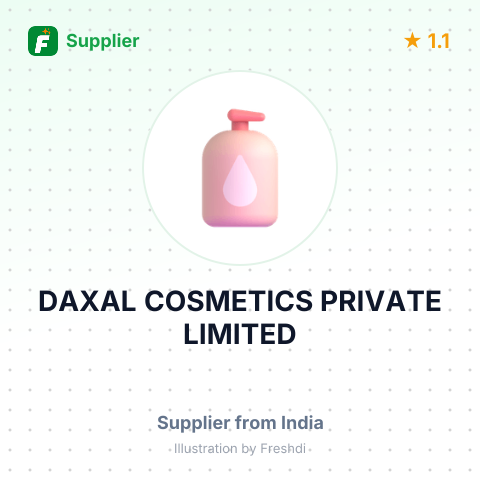 DAXAL COSMETICS PRIVATE LIMITED – summary card, no photo uploaded yet