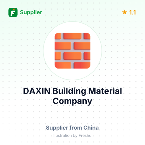 DAXIN Building Material Company – summary card, no photo uploaded yet