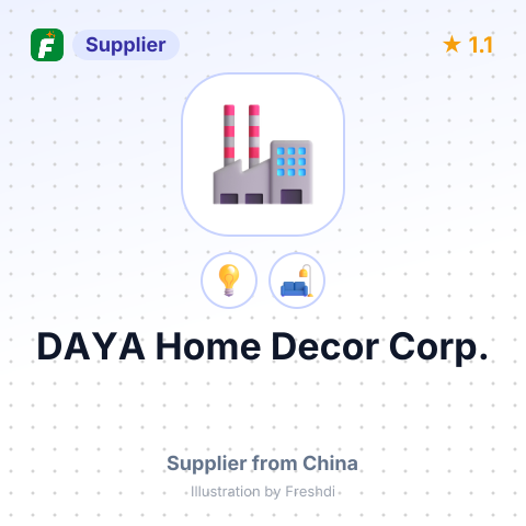 DAYA Home Decor Corp. – summary card, no photo uploaded yet
