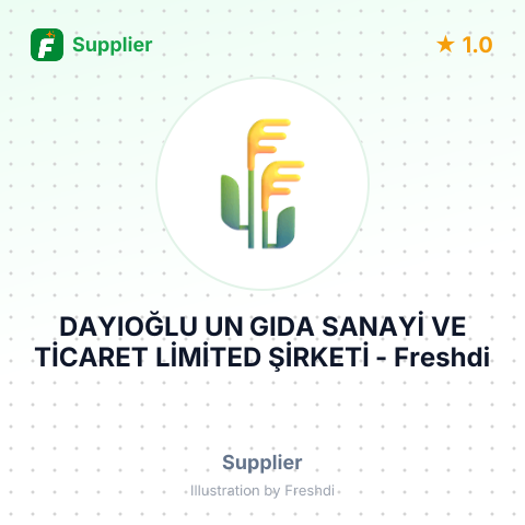 DAYIOĞLU UN GIDA SANAYİ VE TİCARET LİMİTED ŞİRKETİ – summary card, no photo uploaded yet
