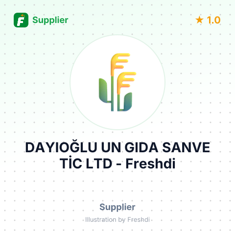 DAYIOĞLU UN GIDA SANVE TİC LTD – summary card, no photo uploaded yet