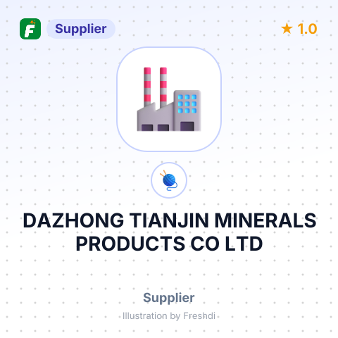 DAZHONG TIANJIN MINERALS PRODUCTS CO LTD – summary card, no photo uploaded yet