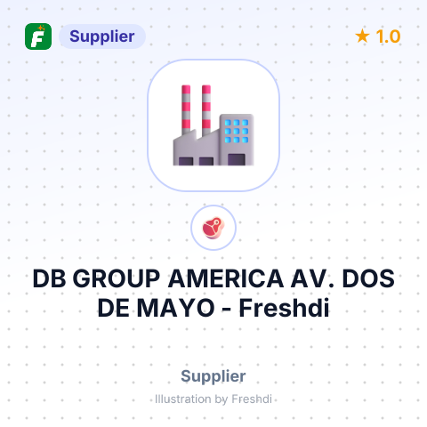 DB GROUP AMERICA AV. DOS DE MAYO – summary card, no photo uploaded yet