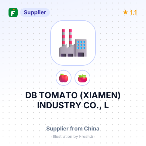 DB TOMATO (XIAMEN) INDUSTRY CO., L – summary card, no photo uploaded yet