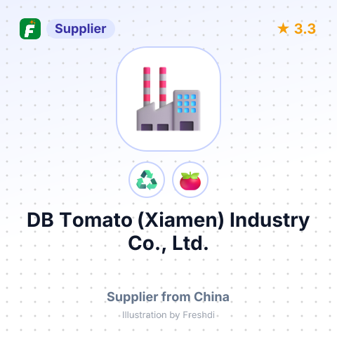 DB Tomato (Xiamen) Industry Co., Ltd. – summary card, no photo uploaded yet