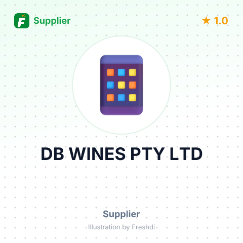 DB WINES PTY LTD – summary card, no photo uploaded yet