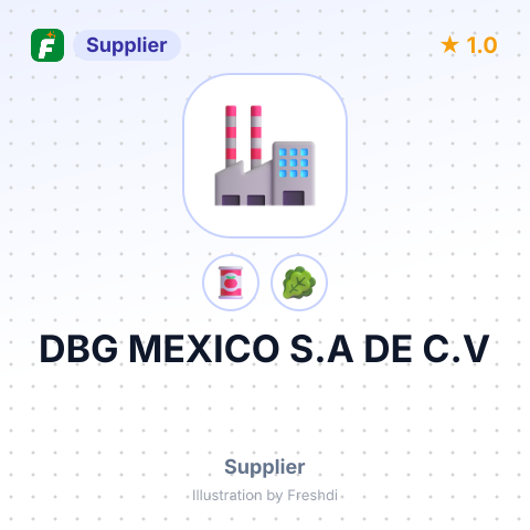 DBG MEXICO S.A DE C.V – summary card, no photo uploaded yet